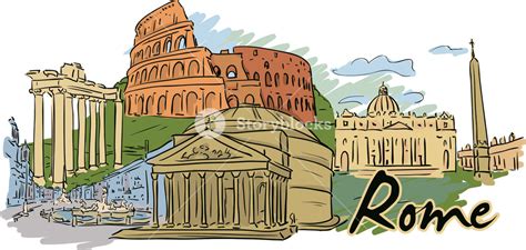 Rome Vector At Collection Of Rome Vector Free For