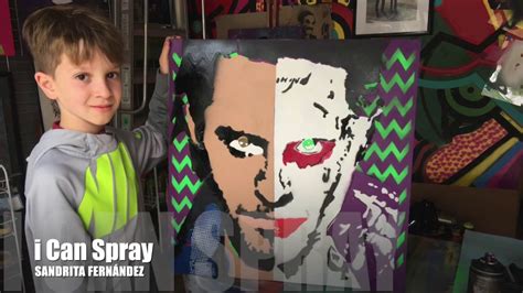 Frank Salazar Jared Leto Joker Graffiti Art Class Youtube