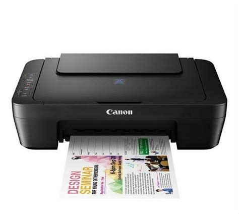 Canon Pixma E410 All In One A4 Print Scan Copy Colour Inkjet Printer 3