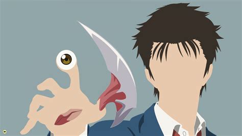 Papel de parede ilustração Anime Horror desenho animado Parasyte