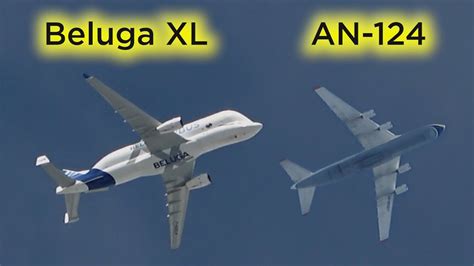 🔝 Airbus Beluga Xl And Antonov An 124 Over The Top Manchester Airport