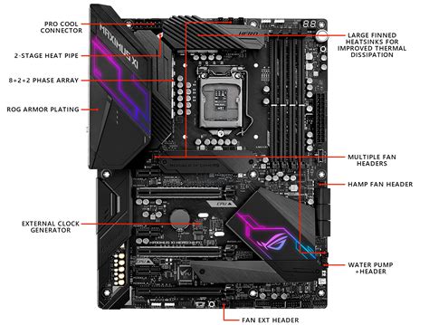 Asus Rog Maximus Xi Hero Intel Z390 Motherboard Overview 50