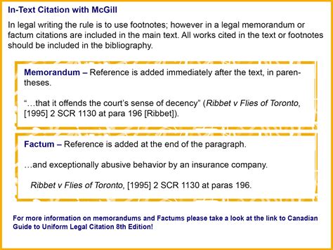 McGill 8th Edition - Citation Style Guide - LibGuides at Dalhousie