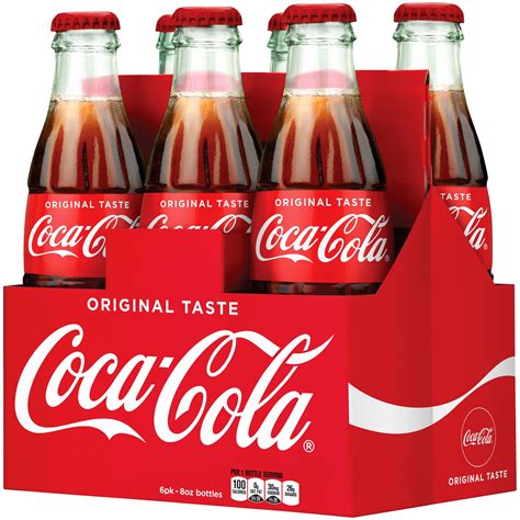 Coca Cola Soda 8 Fl Oz 6 Count