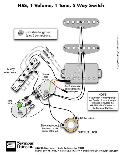 This diagram shows 3 single coils wired in parallel, allowing seven tone choices. Dimarzio X2 Blade Single Pickup Wiring Diagram