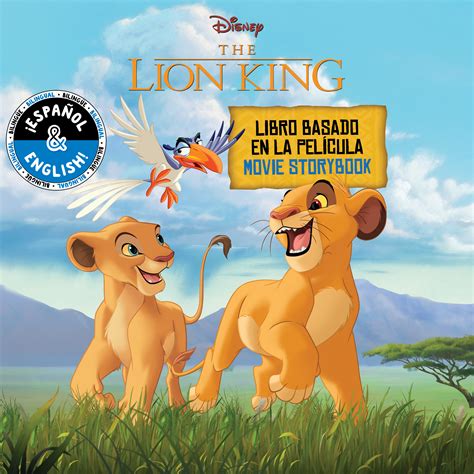Disneys The Lion King Movie Storybook Libro Basado En La Película English Spanish Little