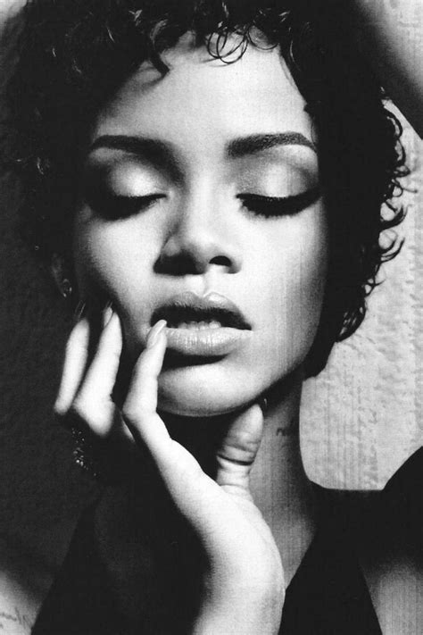 Rihanna Black And White Pictures Pinterest Rihanna And White Picture