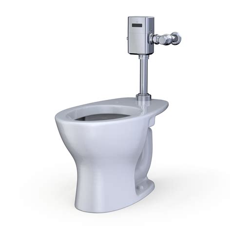 Toto Tornado Flush Commercial Flushometer Floor Mounted Toilet