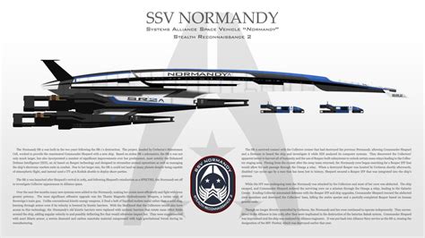 Normandy Sr 2 Description Mass Effect Ships Mass Effect Universe