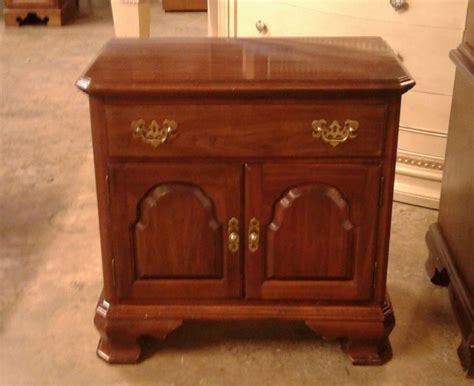 Maybe you would like to learn more about one of these? ETHAN ALLEN CHERRY NIGHTSTAND | Delmarva Furniture Consignment
