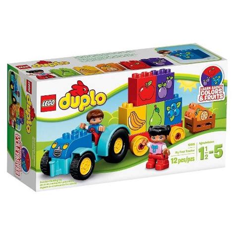lego® duplo® my first my first tractor 10615 learn about colors and fruits with this easy to