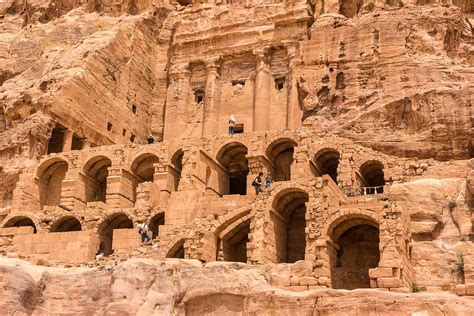 Precious Petra Of Jordan City Of Petra Cave City Lost City