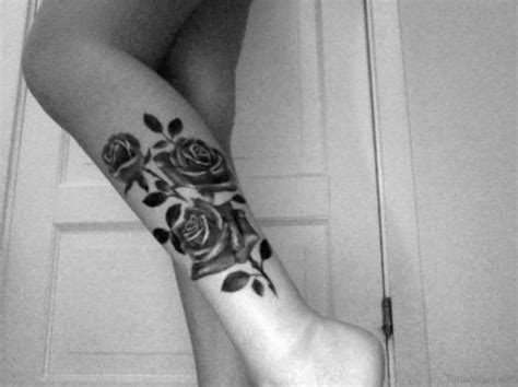 50 Elegant Flowers Tattoos On Leg Tattoo Designs