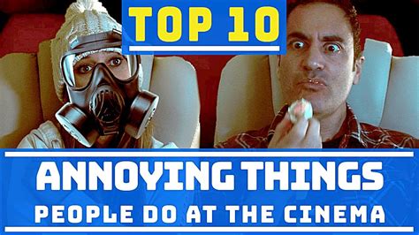 Top 10 Annoying Things At The Cinema Take Five Youtube