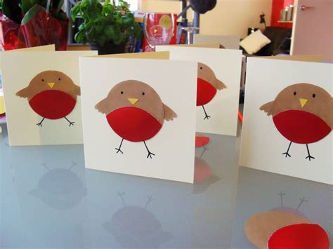 Red Robin Card Weihnachtskarten Basteln Weihnachtskarten Basteln Mit