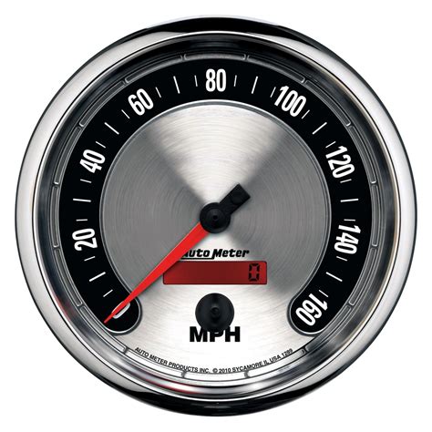 Auto Meter® 1289 American Muscle Series 5 Speedometer Gauge 0 160 Mph