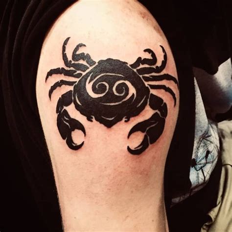 42 Unique Cancer Zodiac Tattoos For The Moonchild Cancer Zodiac