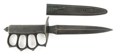 Sold Price Wwi Us Mark I Trench Knife By Hd And S 1918 December 5