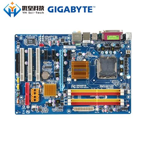 Original Used Desktop Motherboard Gigabyte Ga Ep43 Ds3l P43 Lga 775