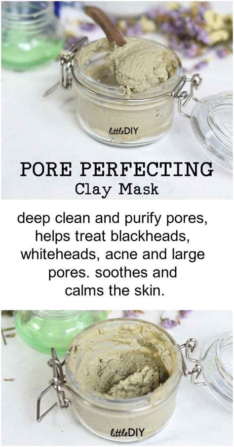 Diy Pore Perfecting Clay Mask To Minimize Pores Skincareacne