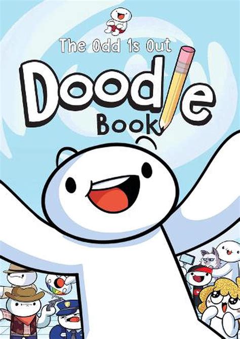 Odd 1s Out Doodle Colouring Book By James Rallison Paperback