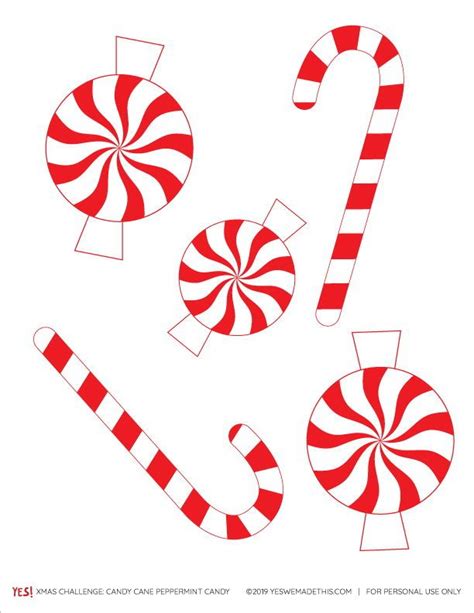 Candy Cane Printable Coloring Page Yes We Made This Candy Cane