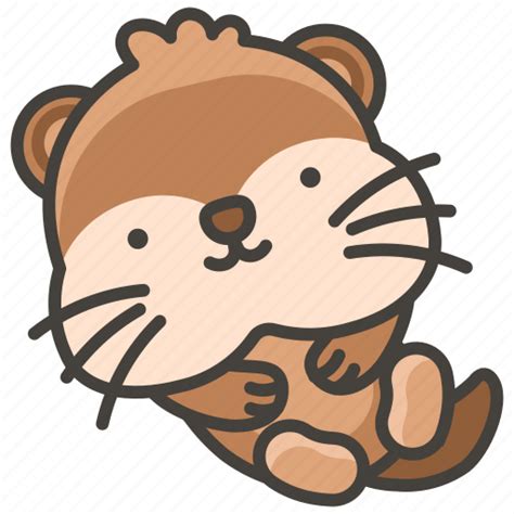 1f9a6 Otter Icon Download On Iconfinder On Iconfinder
