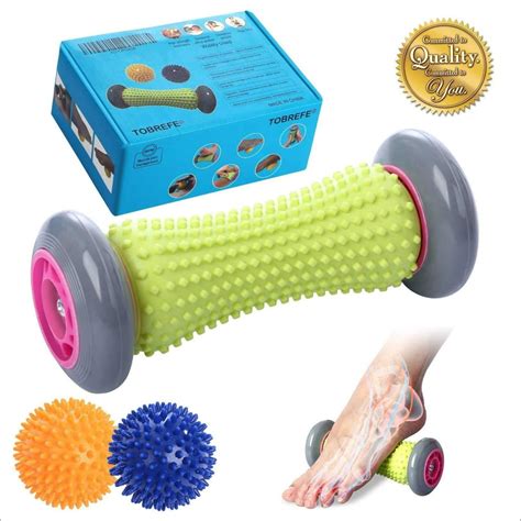Foot Roller Massage Ball For Relief Plantar Fasciitis And Reflexology Massager For Deep Tissue