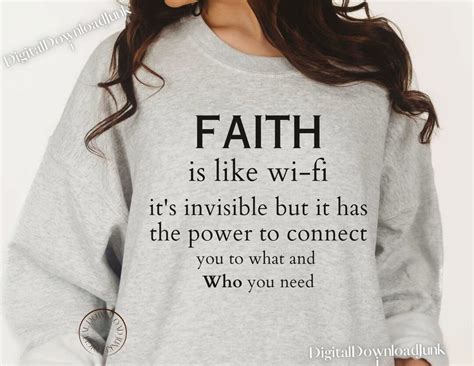 Faith Is Like Wi Fi Png Sublimation Instant Download Is Etsy