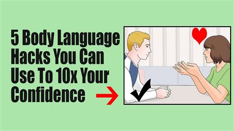 5 Body Language Hacks You Can Use To 10x Your Confidence YouTube