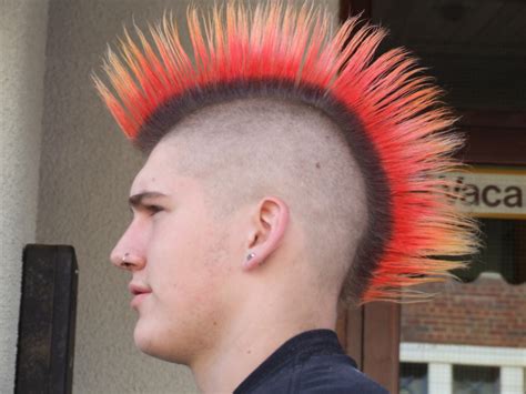 The most common punk hairstyle material is canvas board. 21 Steal more attention by splashing your punk hairstyle ...