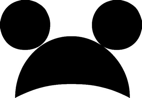 Mickey Mouse Ears Outline Free Download On Clipartmag
