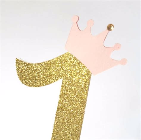 first-birthday-number-1-crown-cake-topper-age-one-gold-etsy