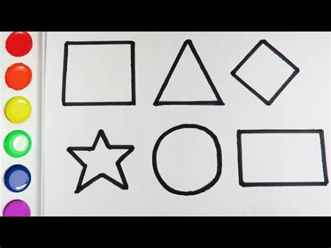 Imagen De Dibujos Con Figuras Geometricas Para Colorear - stoneevent