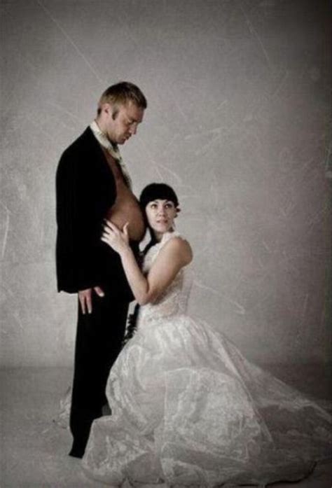 Ideia de fotos para serem tiradas em qualquer lugar. Funny Wedding Pictures (100 pics)