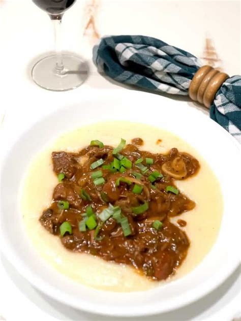 beef grillades and smoked gouda grits recipe beef grits and grillades recipe smoked gouda