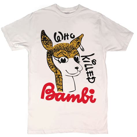 Who Killed Bambi Mens T Shirt Etsy