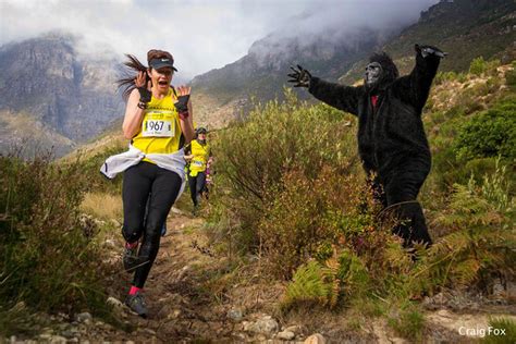 Practice and experiment with different food options during your long runs—ideal fueling and hydration varies from runner to runner and may also be affected by the heat. "Gorilla" Spooks Runners During Trail Race