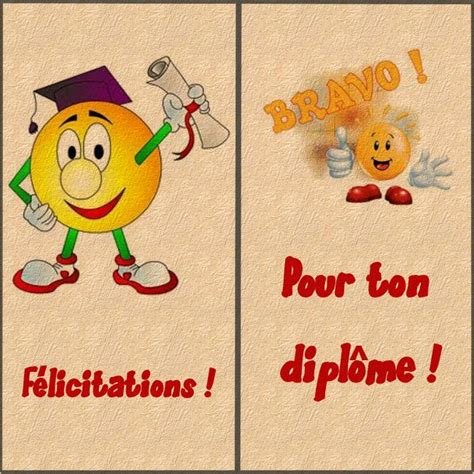 Je n'ai qu'un mot, merci lysa, le 05/07/17 à nantes. Carte de félicitations diplôme gratuite à imprimer ...