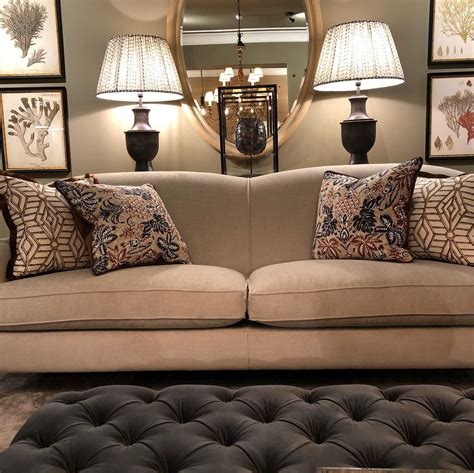 The luxurious yet homely house has been decorated totally by helen turkington and holds her signature elegant yet. Pin on Console table behind sofa