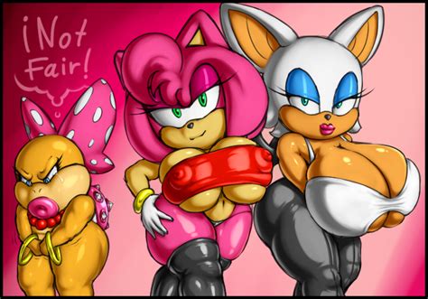 Post Amy Rose Angelauxes Crossover Koopa Koopalings Rouge The