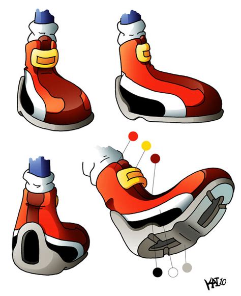 Ce Redesigning Sonics Shoes By Kaithephaux On Deviantart