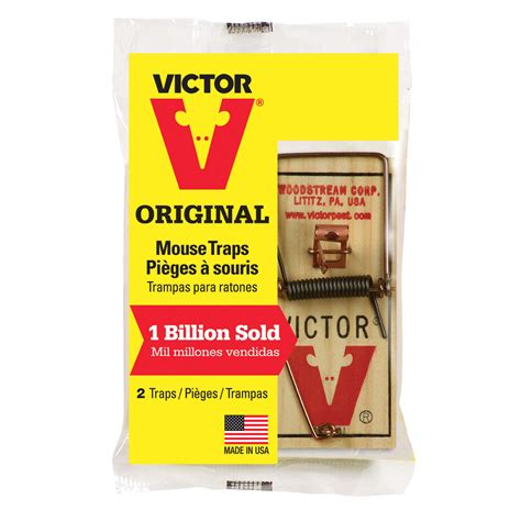 Victor Snap Trap For Mice 2 Pk Ace Hardware