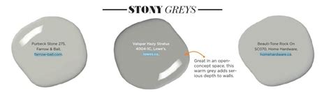 Paint Palette Stony Grey Interiors By Color
