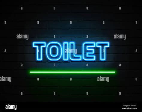 Blue Illuminated Toilet Sign Hi Res Stock Photography And Images Alamy