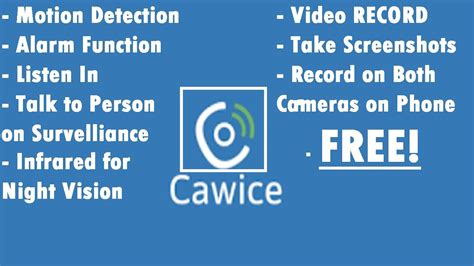 CAWICE Turn Your Old Phone Or Tablet Into A Security Camera Google