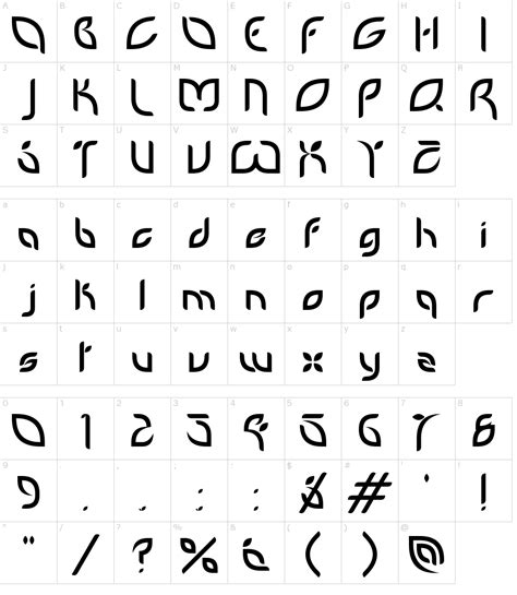 Free Fonts With Glyphs Kizacard