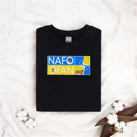 Official North Atlantic Fella Organization Nafo Fan Anniversary T Shirt