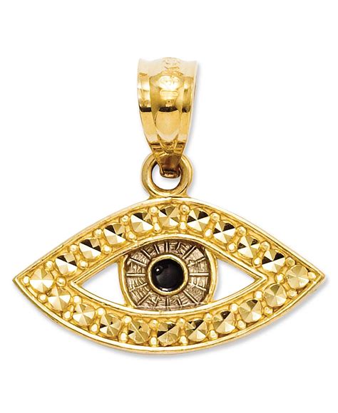Macys Evil Eye Charm Set In 14k Gold And Enamel And Reviews Jewelry