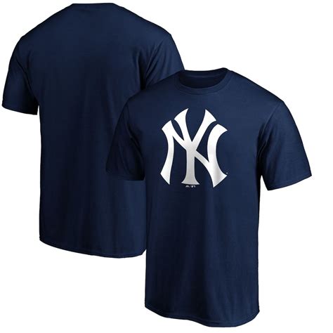 Mens Fanatics Branded Navy New York Yankees Official Logo T Shirt